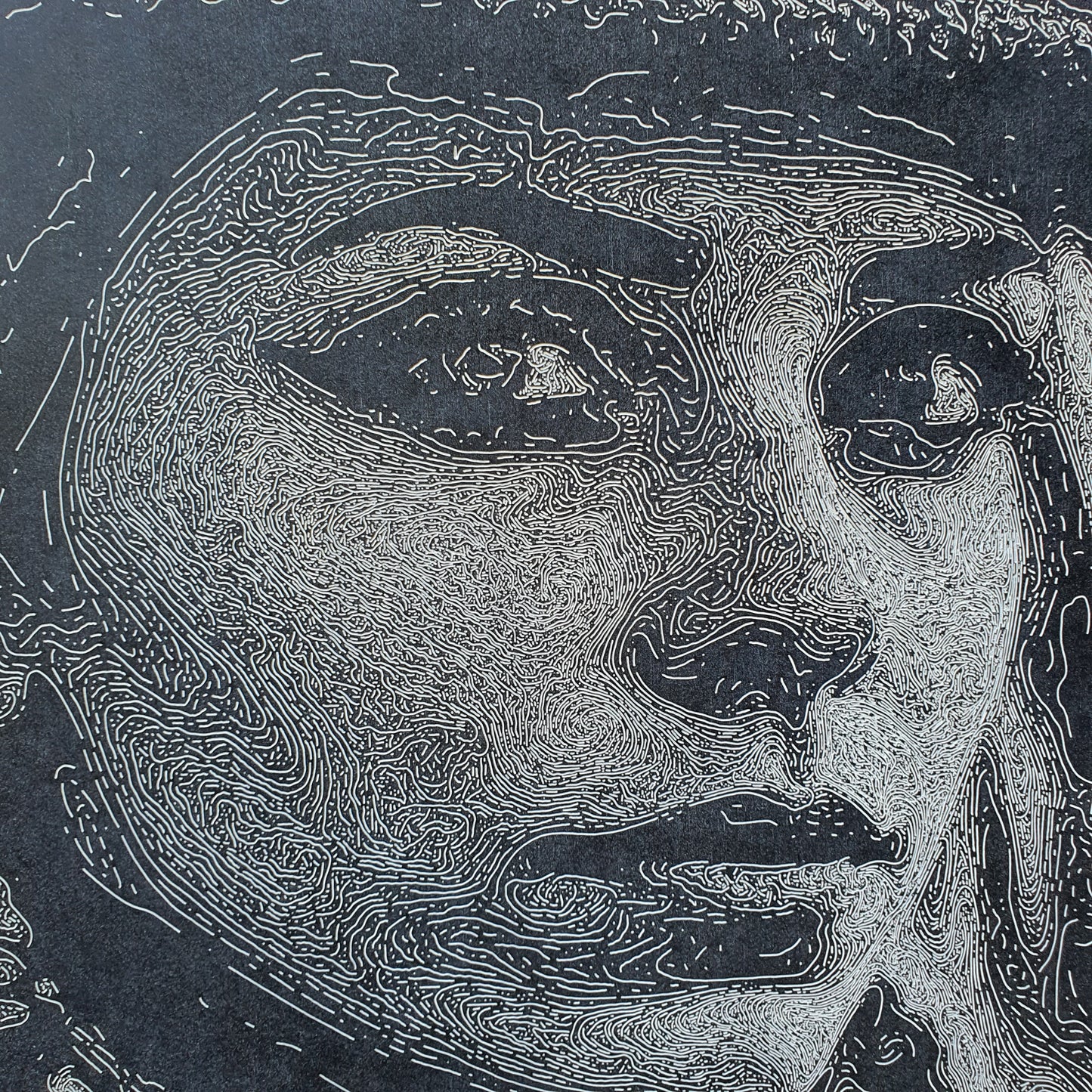 Wood engraving "Evelyn"