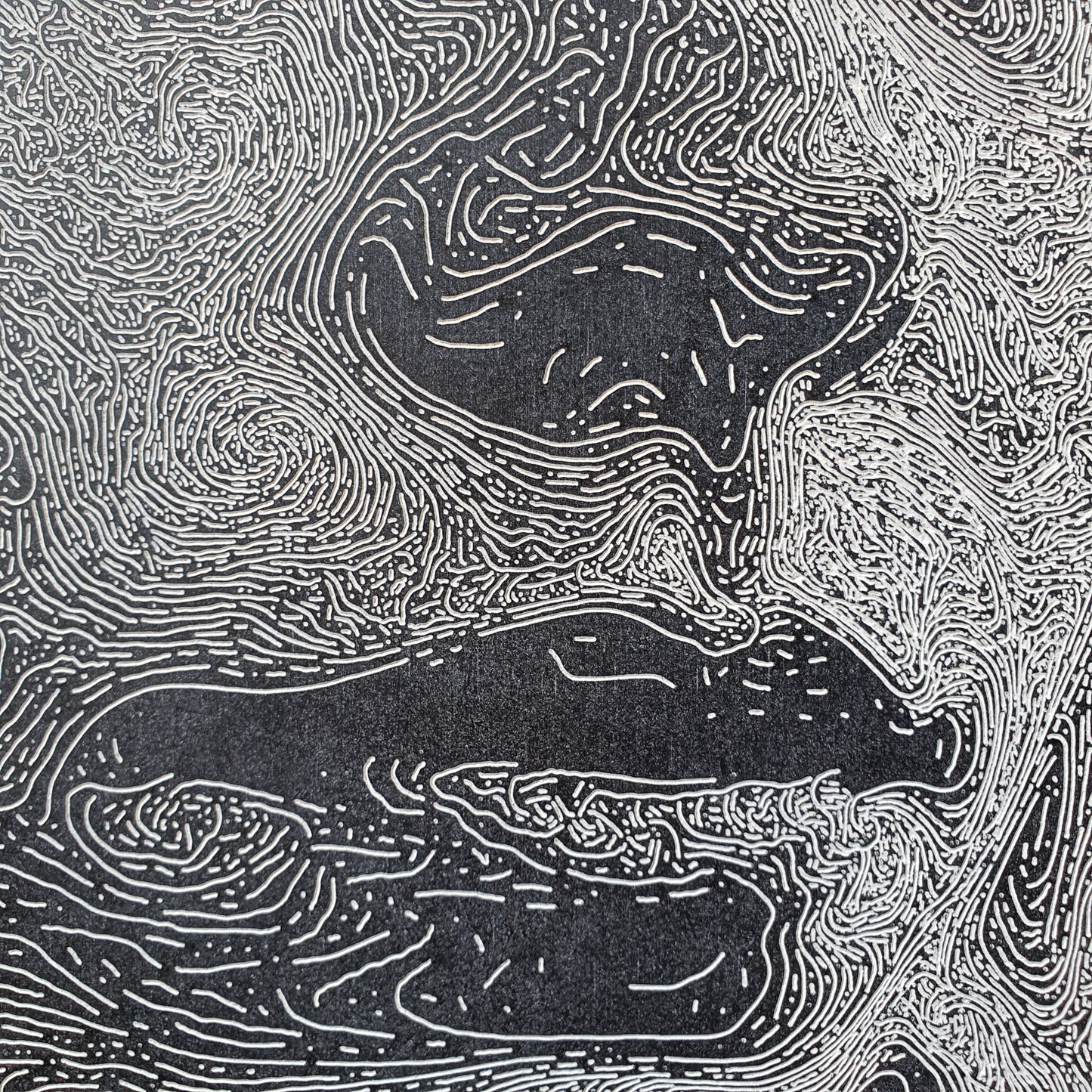 Wood engraving "Evelyn"