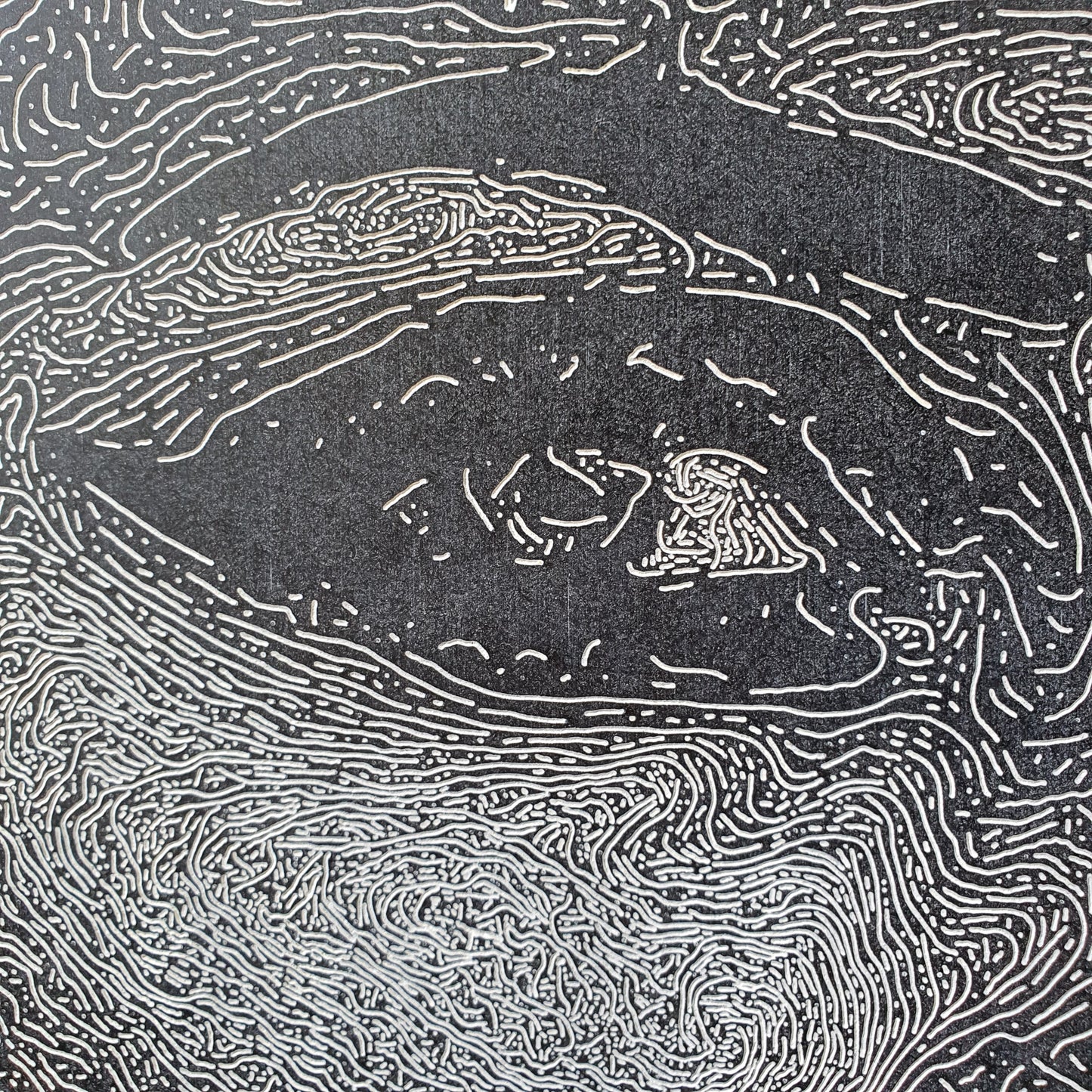 Wood engraving "Evelyn"