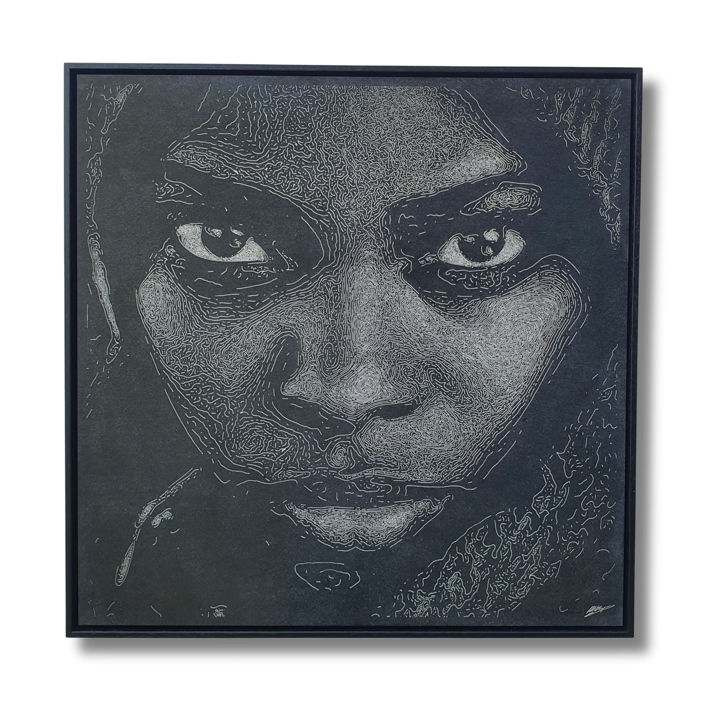 Wood engraving "Keisha"
