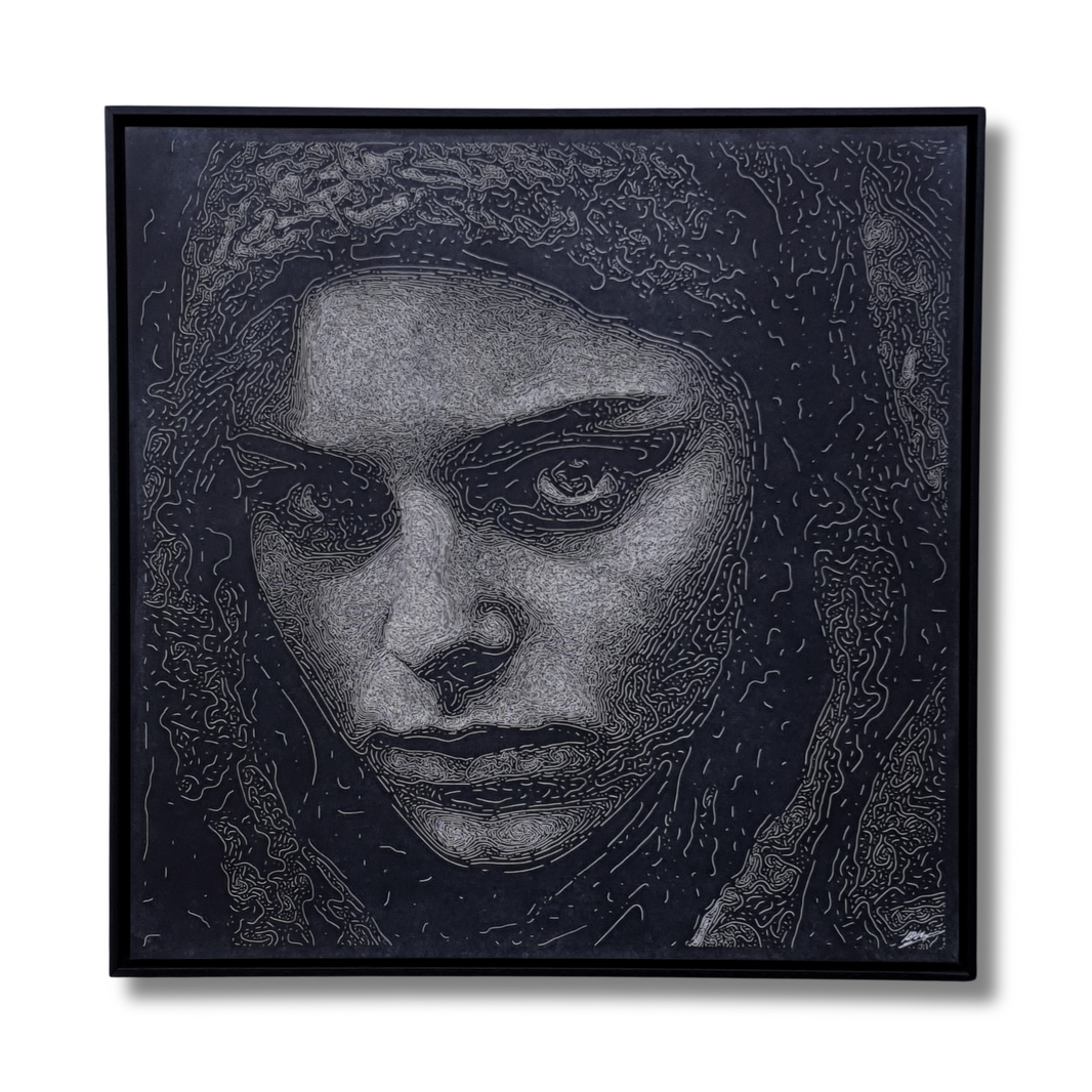 Wood engraving "Isra"