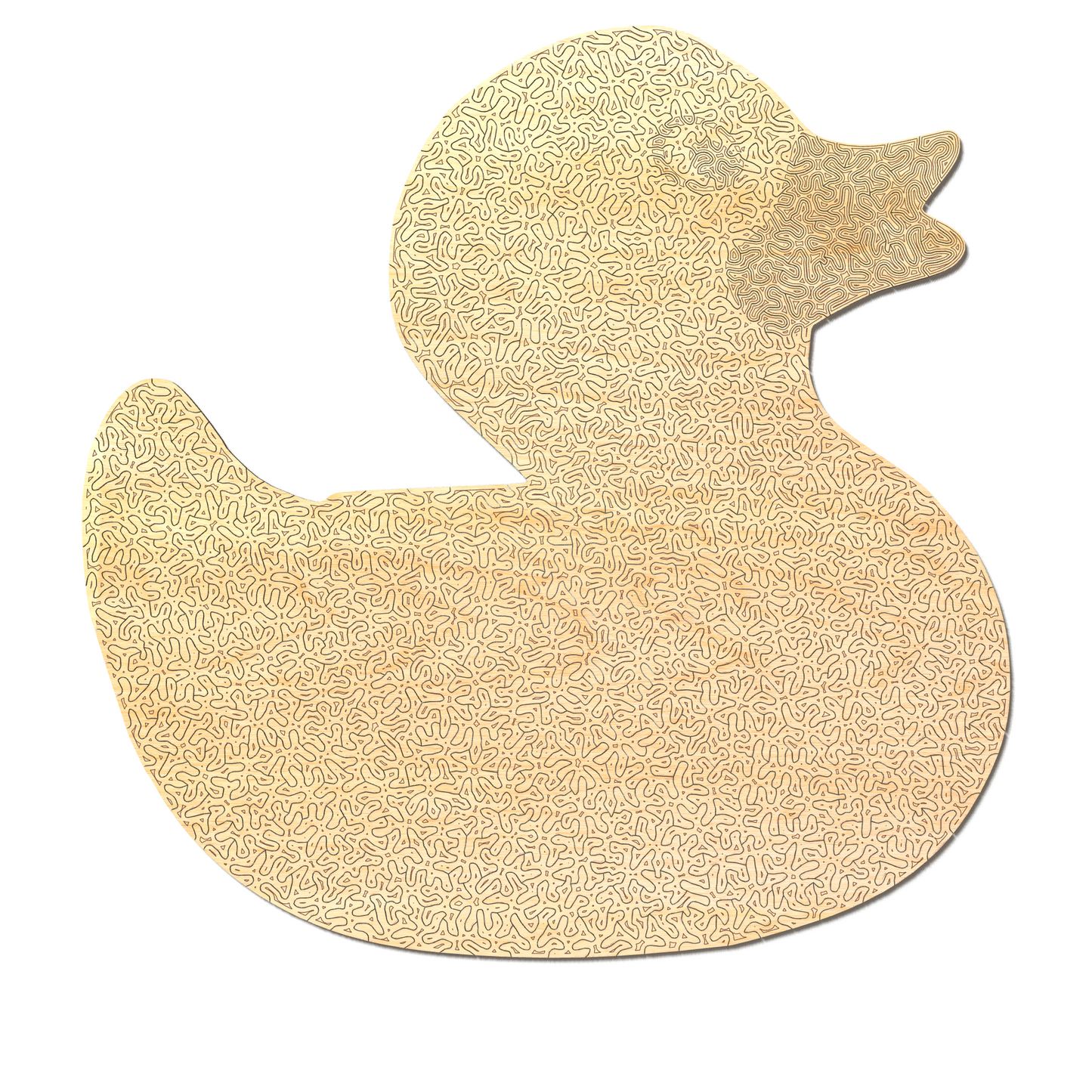 Badeend | Houten Puzzel | Chaos serie - 400 stukjes