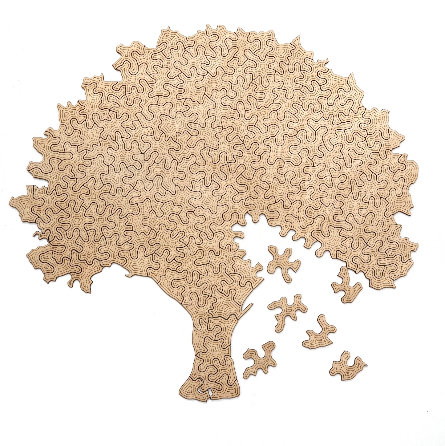 Eik | Houten Puzzel | Chaos serie | 150 stukjes - kaboomlaser
