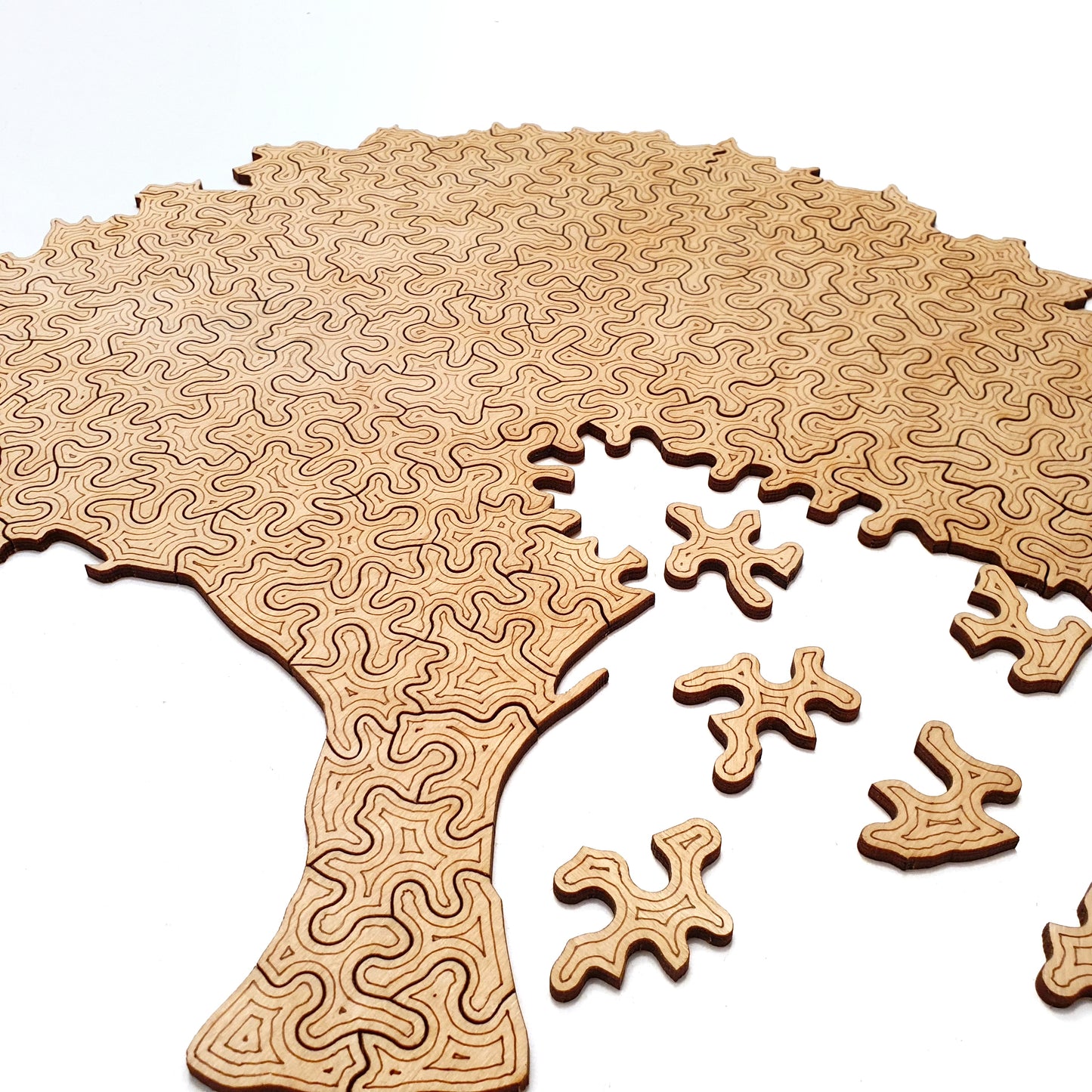 Eik | Houten Puzzel | Chaos serie | 150 stukjes - kaboomlaser