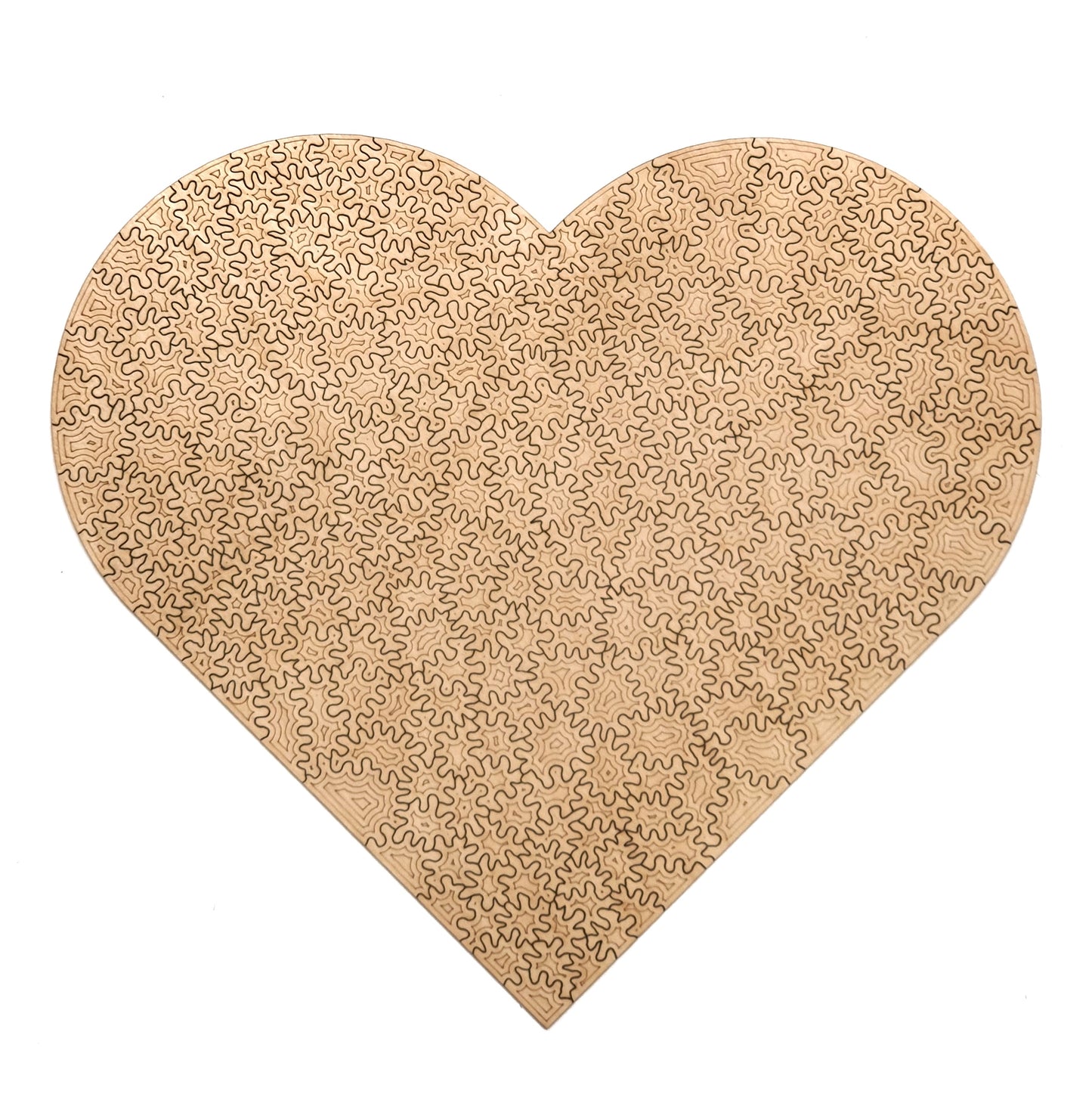 Gebroken Hart | Houten Puzzel | Chaos serie - 300 stukjes - kaboomlaser