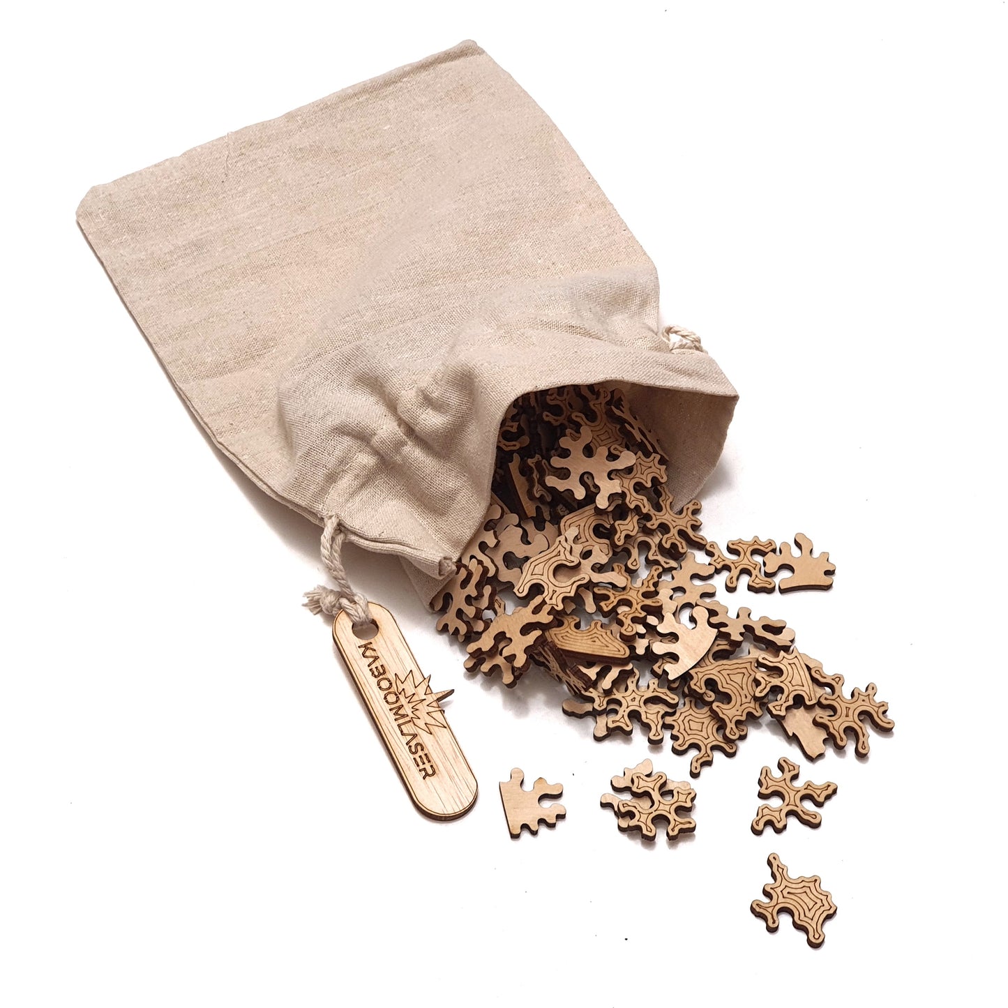 Beer | Houten Puzzel | Chaos serie - 100 stukjes - kaboomlaser