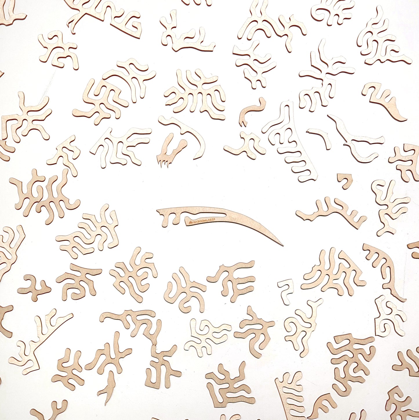 T-Rex | Houten Dinosaurus Puzzel | Entropy serie | 78 stukjes - kaboomlaser