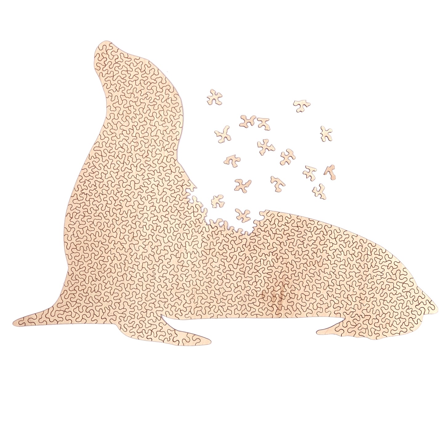 sea lion | Wooden Puzzle | Chaos series | 500 pieces