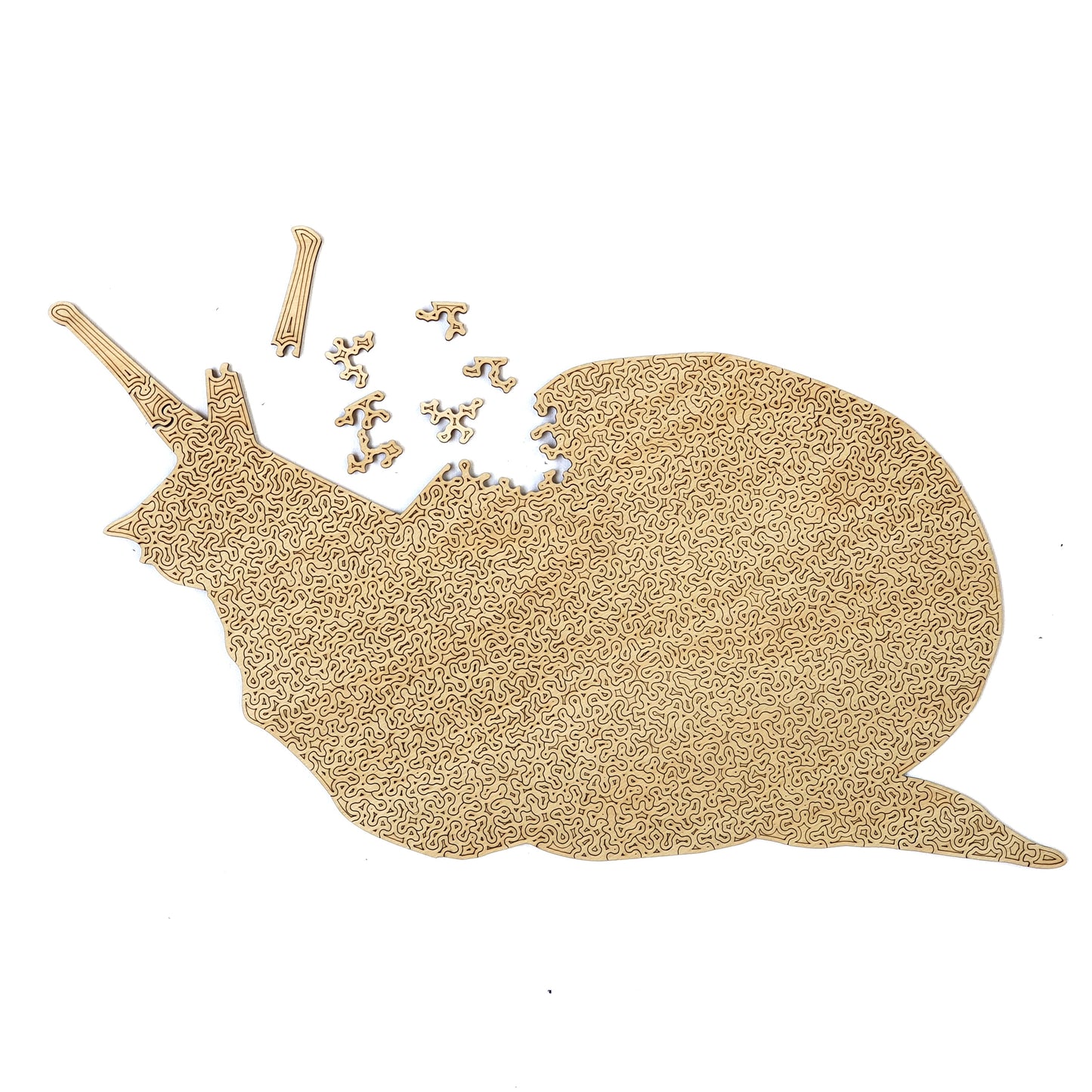 Snail | Wooden Puzzle | Chaos series - 300 pieces