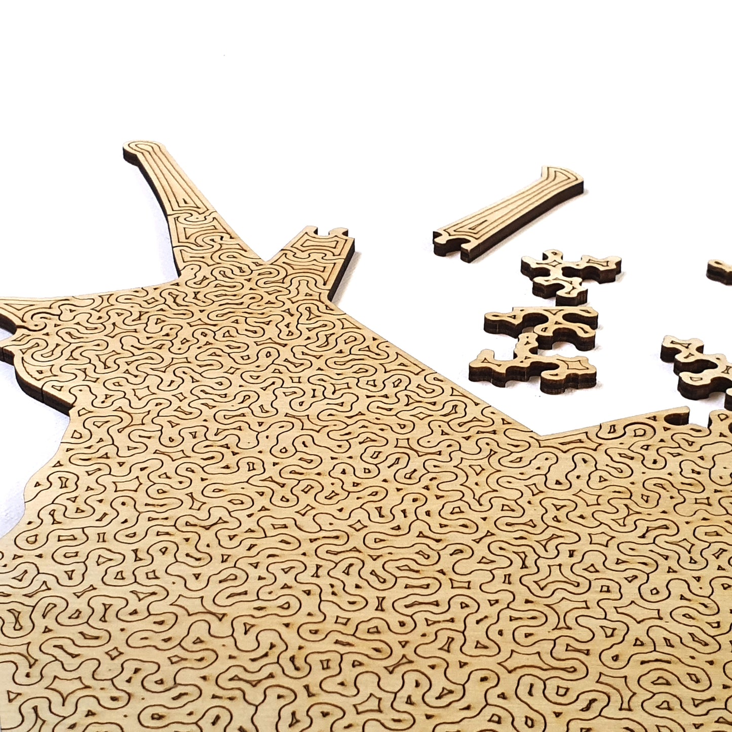 Snail | Wooden Puzzle | Chaos series - 300 pieces