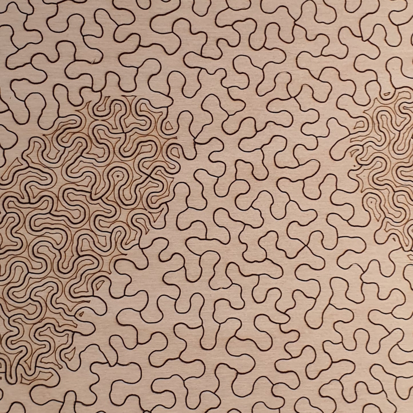 Panda | Wooden Puzzle | Chaos series | 307 pieces