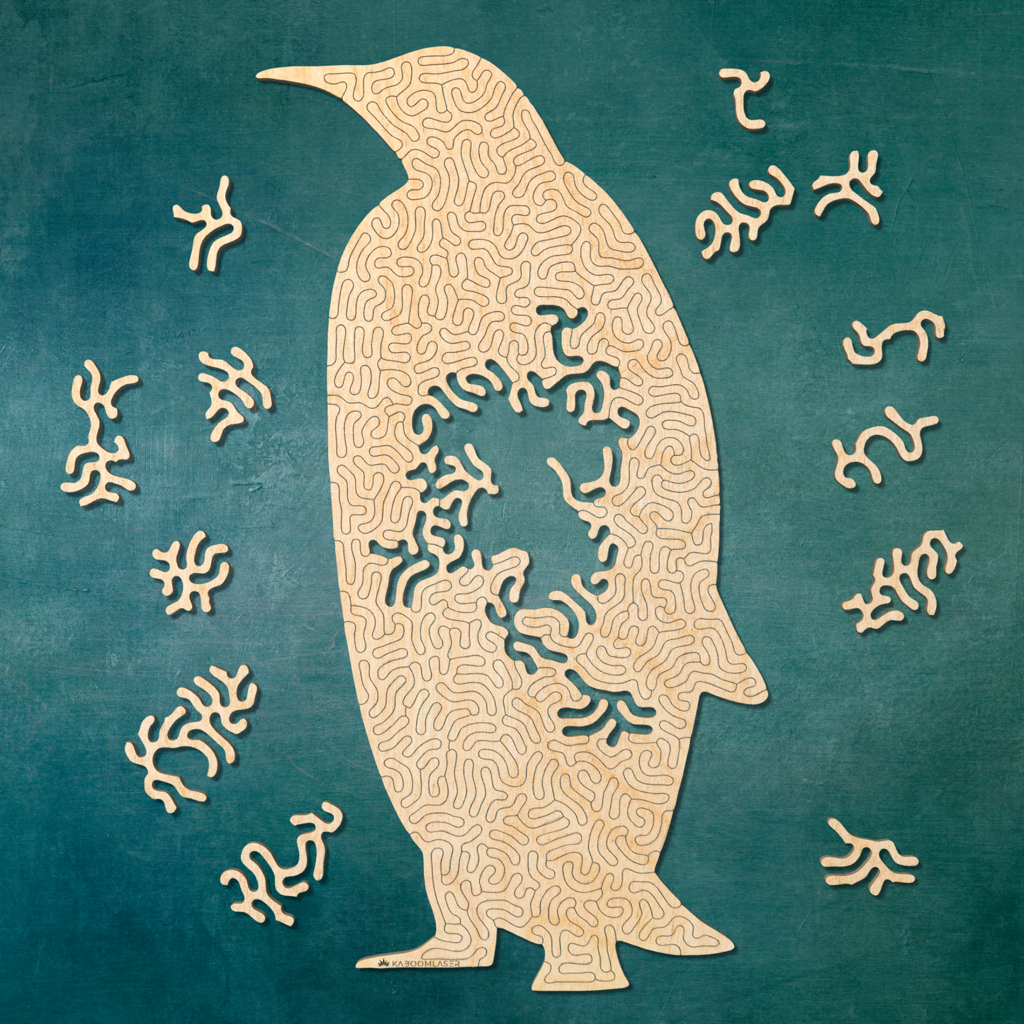 Penguin | Wooden Puzzle | Entropy series | 110 pieces