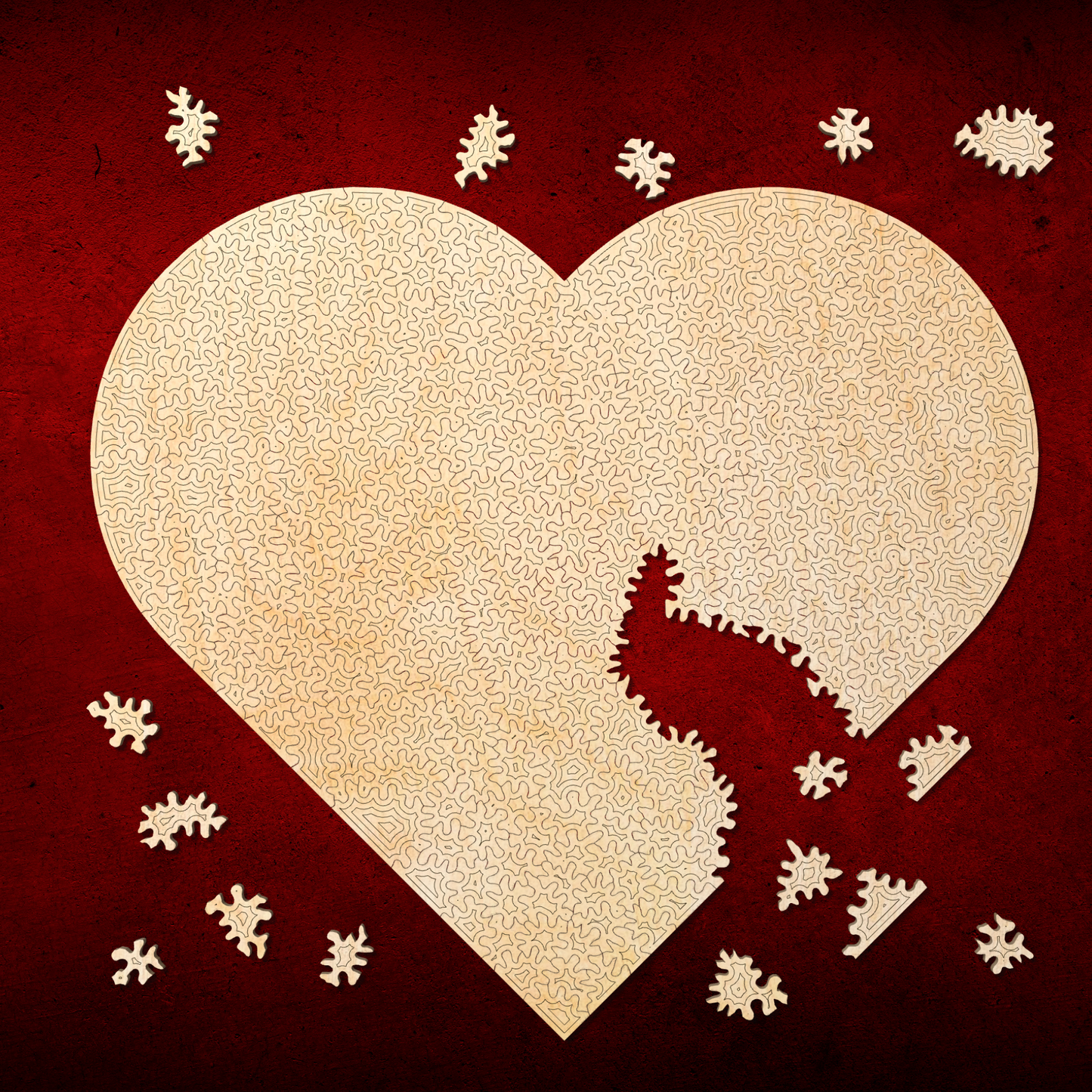 Broken Heart | Wooden Puzzle | Chaos series - 300 pieces