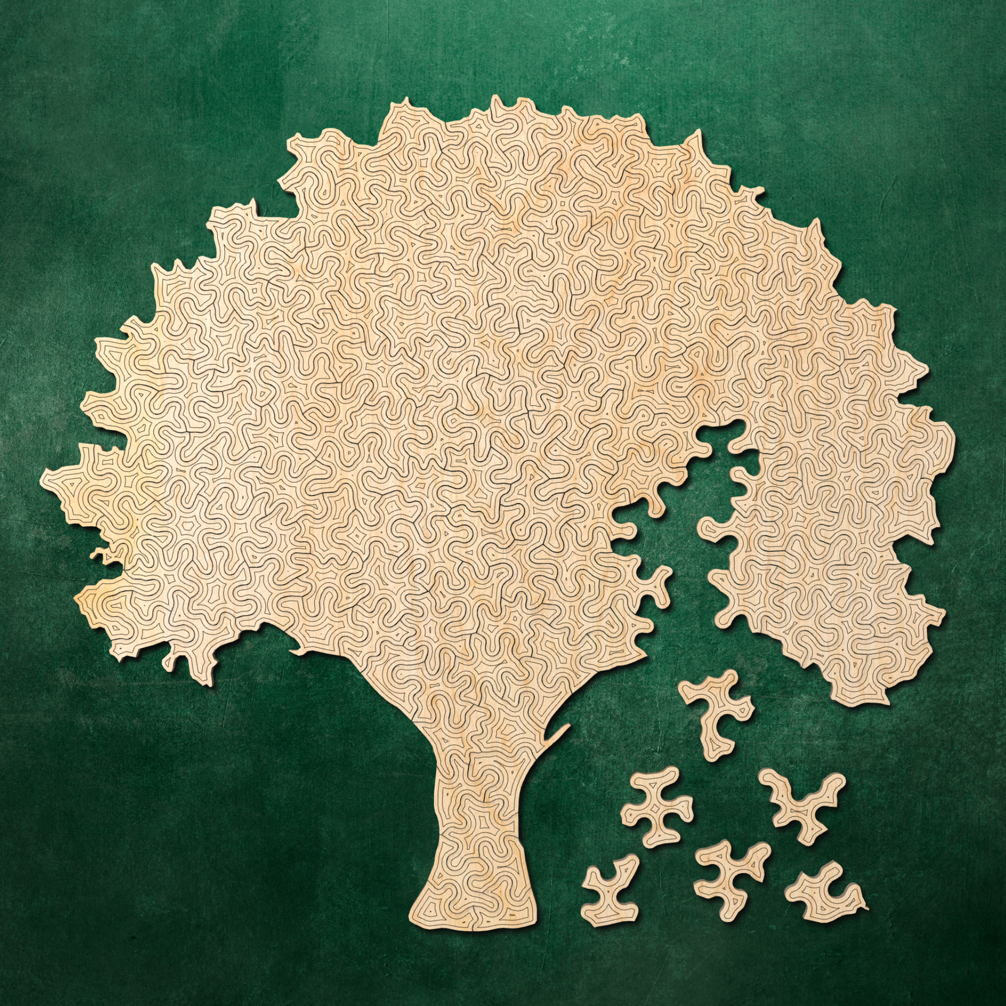 Wooden City Houten puzzel 1000 10 stukjes | The Amazing Animal Wooden City Houten puzzel 1000 10 stukjes | The Amazing Animal