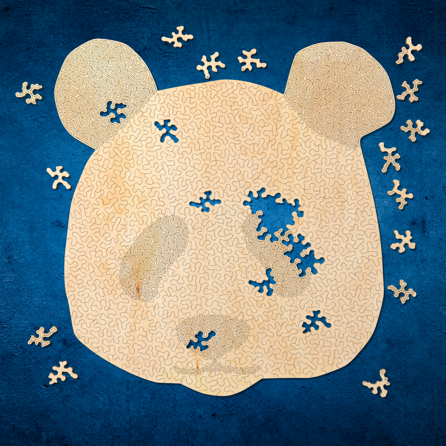 Panda | Wooden Puzzle | Chaos series | 307 pieces