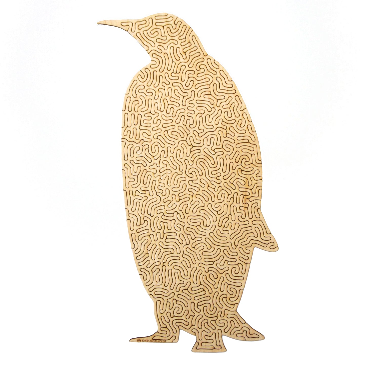 Pinguïn | Houten Puzzel | Entropy serie | 110 stukjes - kaboomlaser