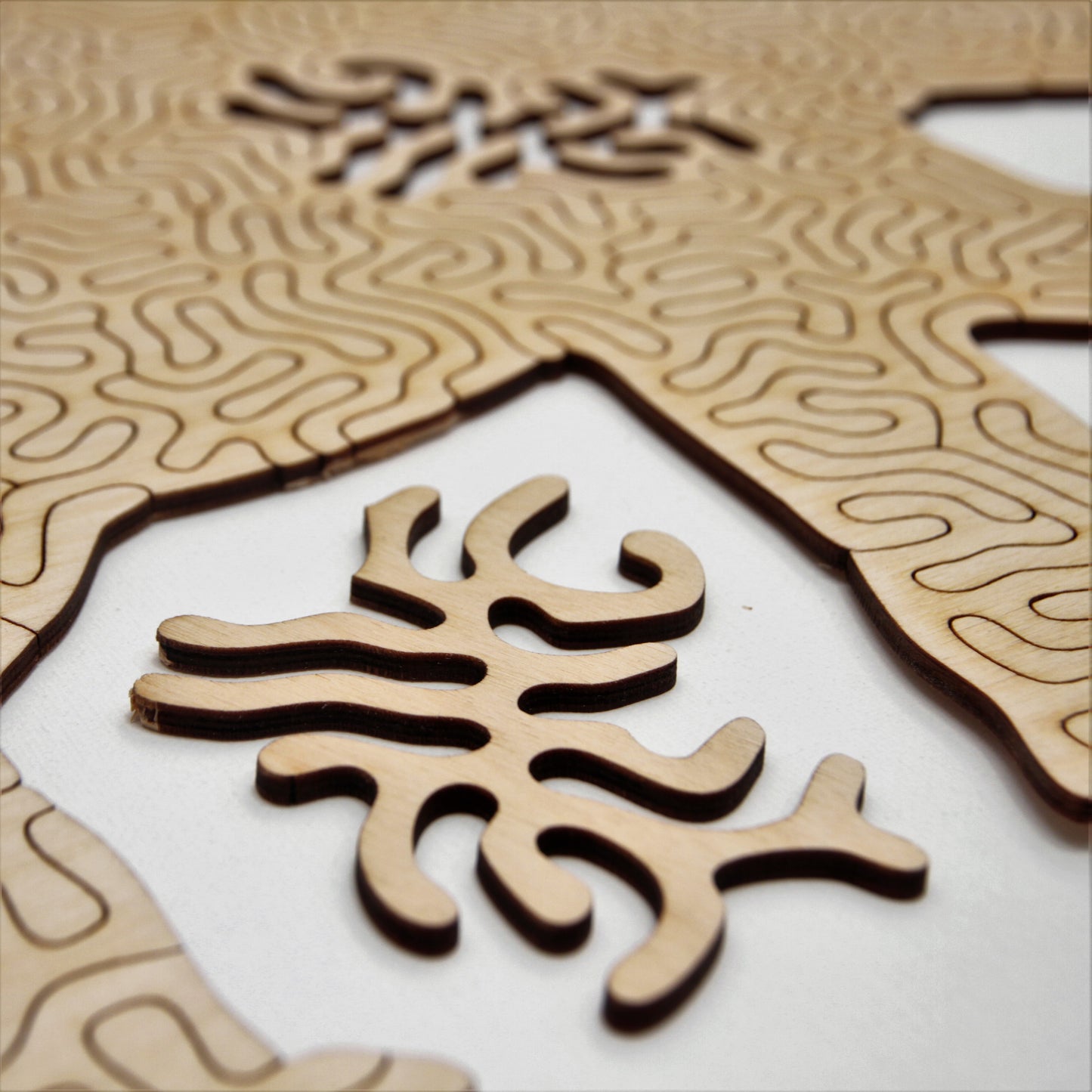 Olifant | Houten Puzzel | Entropy serie | 81 stukjes - kaboomlaser