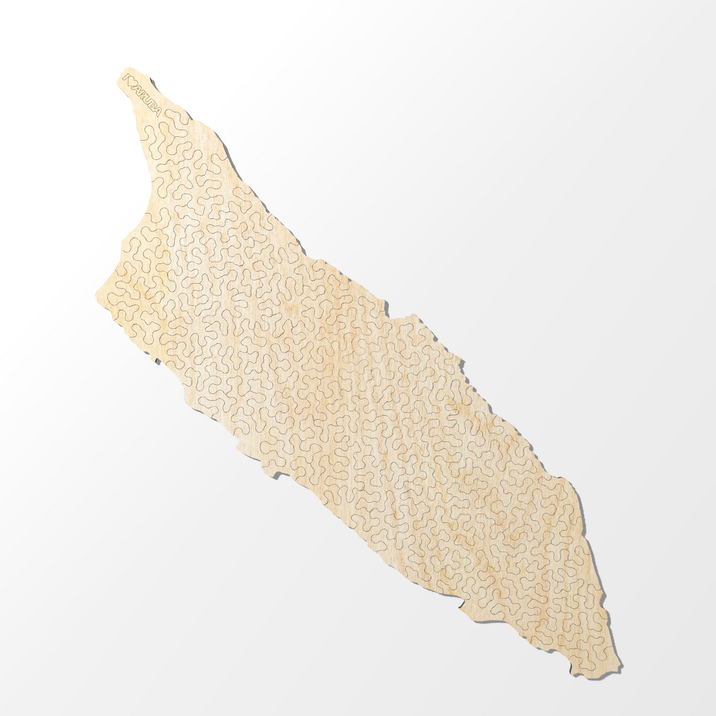 Aruba | Wooden Puzzle | Chaos series | 86 pieces