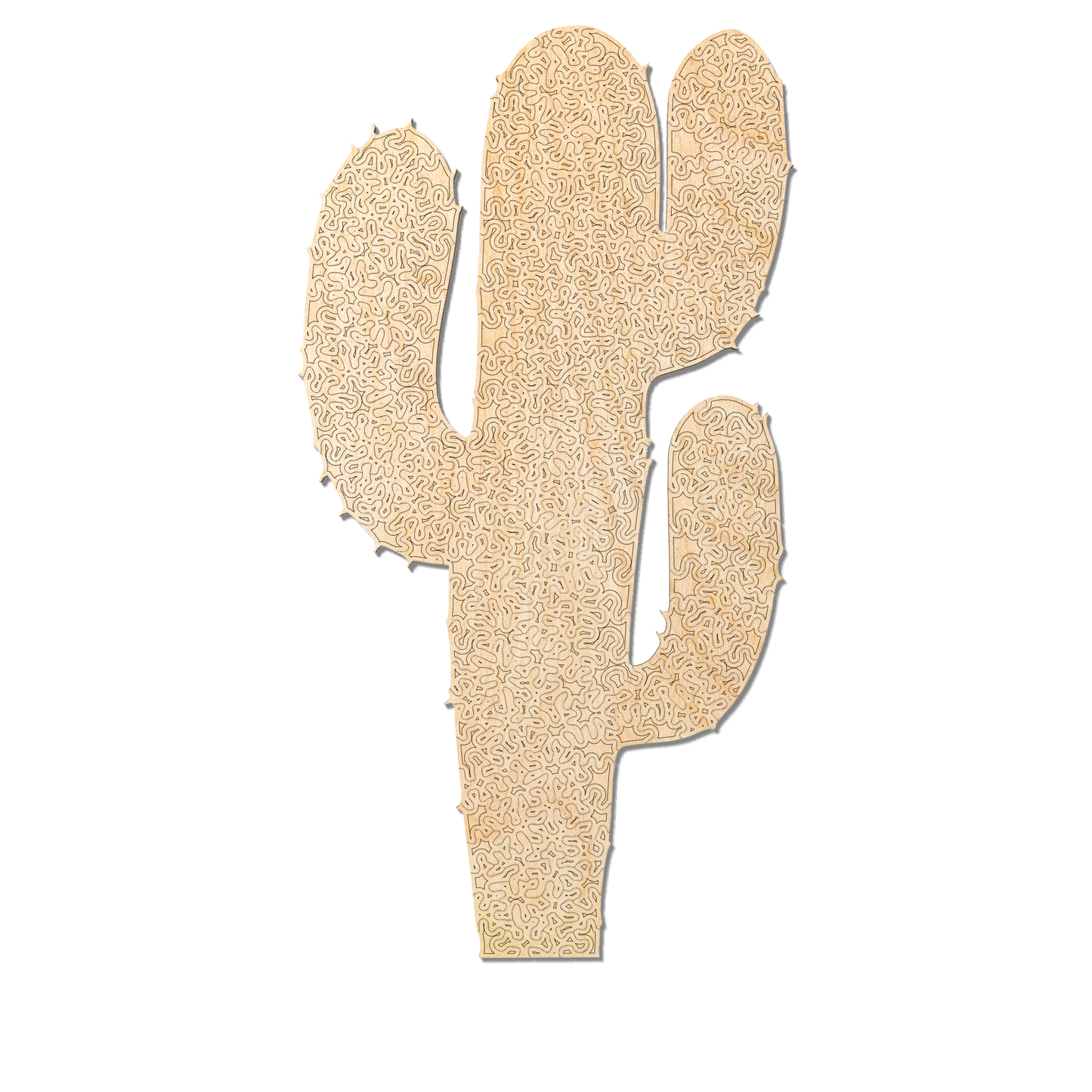 Cactus | Wooden Puzzle | Chaos series - 203 pieces