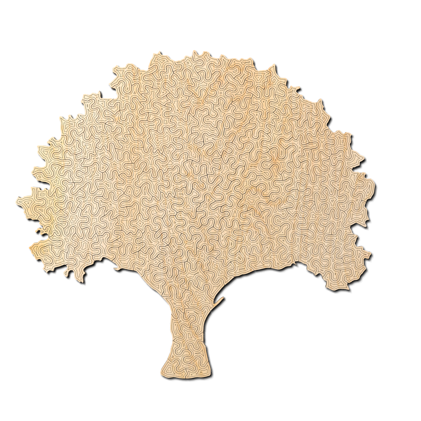 Oak Tree| Wooden Puzzle | Chaos series - 150 pieces