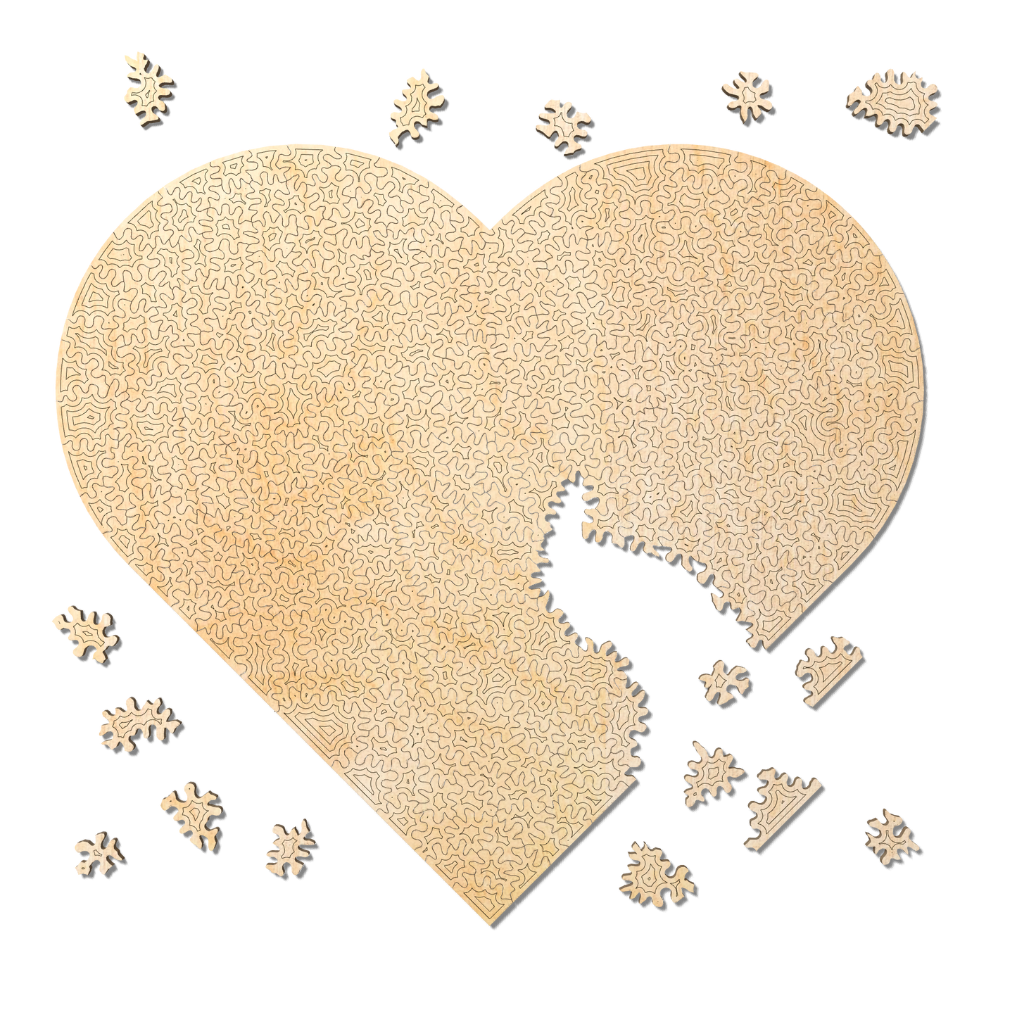 Broken Heart | Wooden Puzzle | Chaos series - 300 pieces