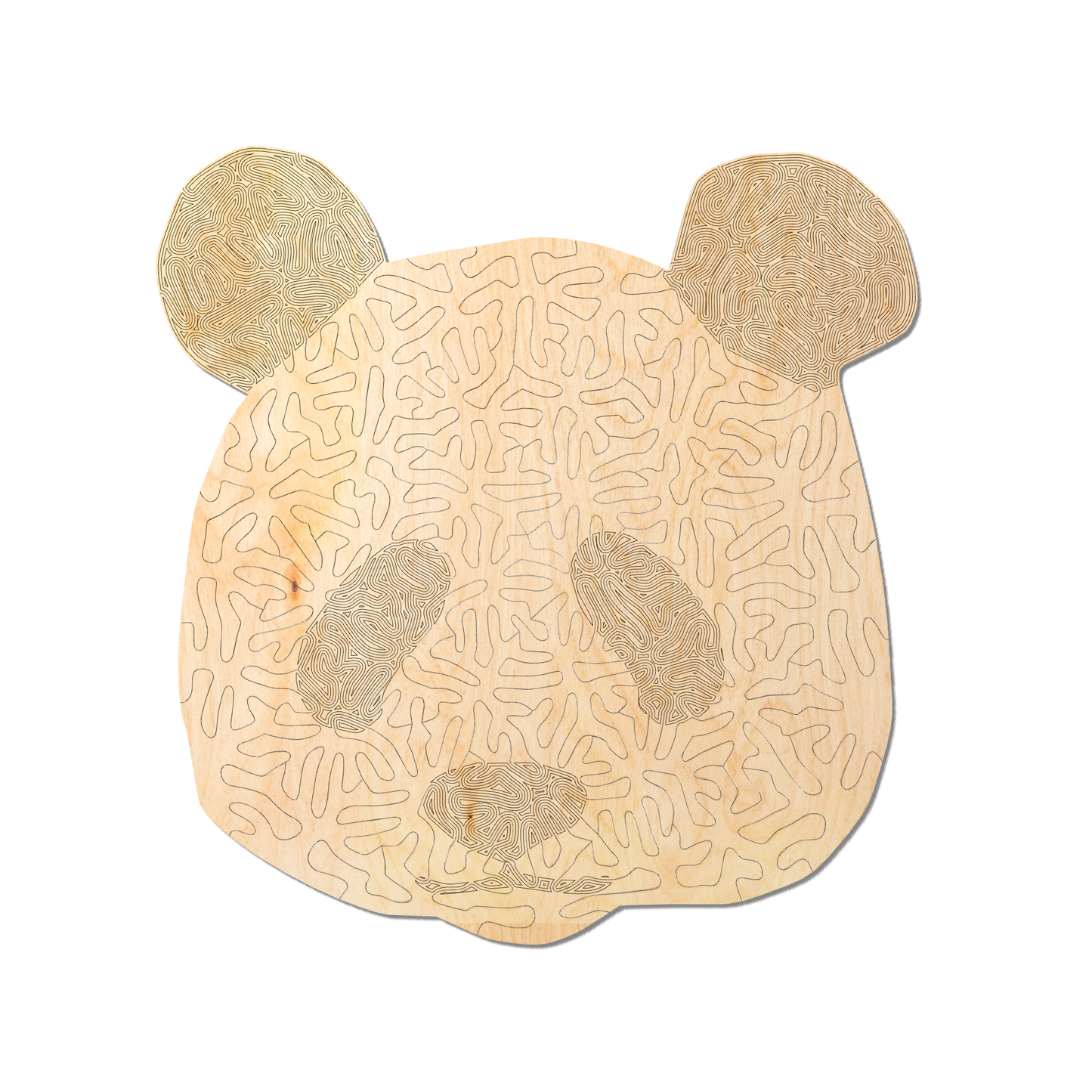 Giant Panda Wooden Puzzle | Chaos series | 50 pieces