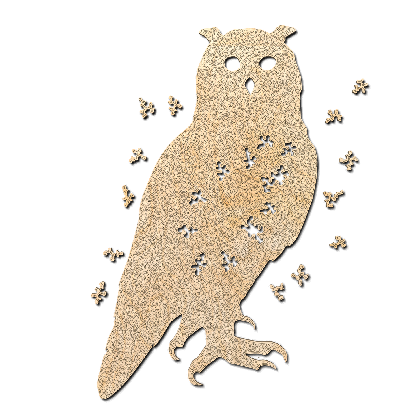 owl | Wooden Puzzle | Chaos series | 389 pieces