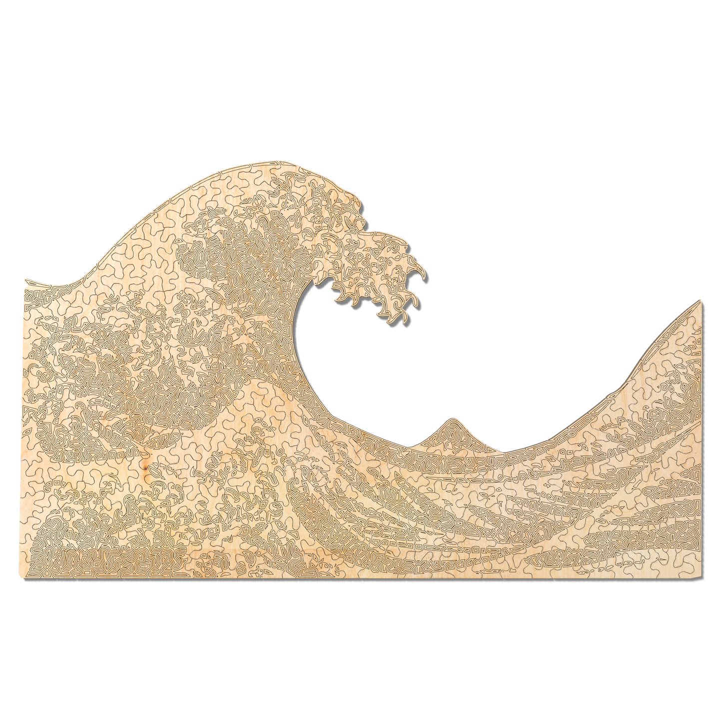 The Great Wave | Wooden Puzzle | Chaos series | 293 pieces | Masterpiece Collection
