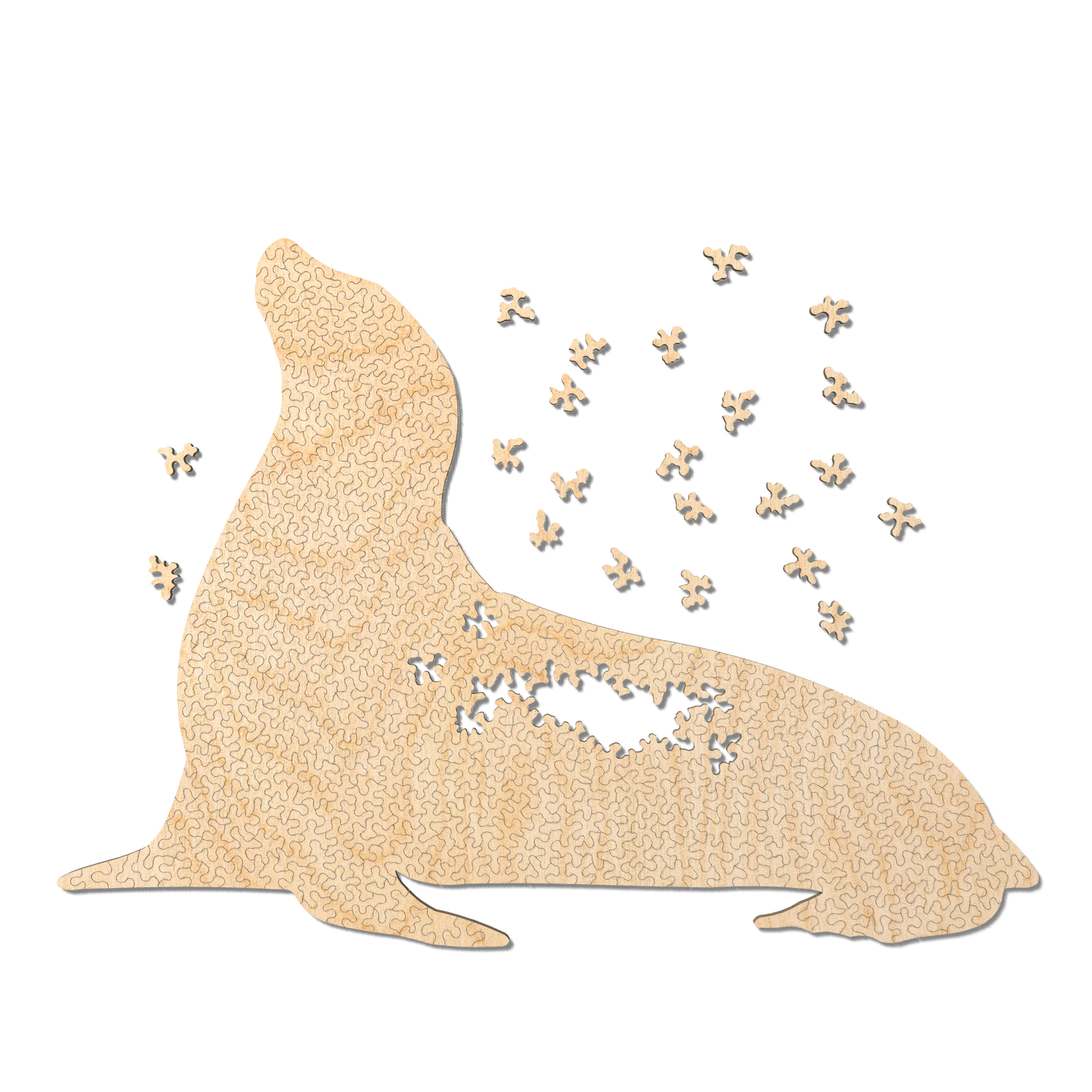 sea lion | Wooden Puzzle | Chaos series | 500 pieces
