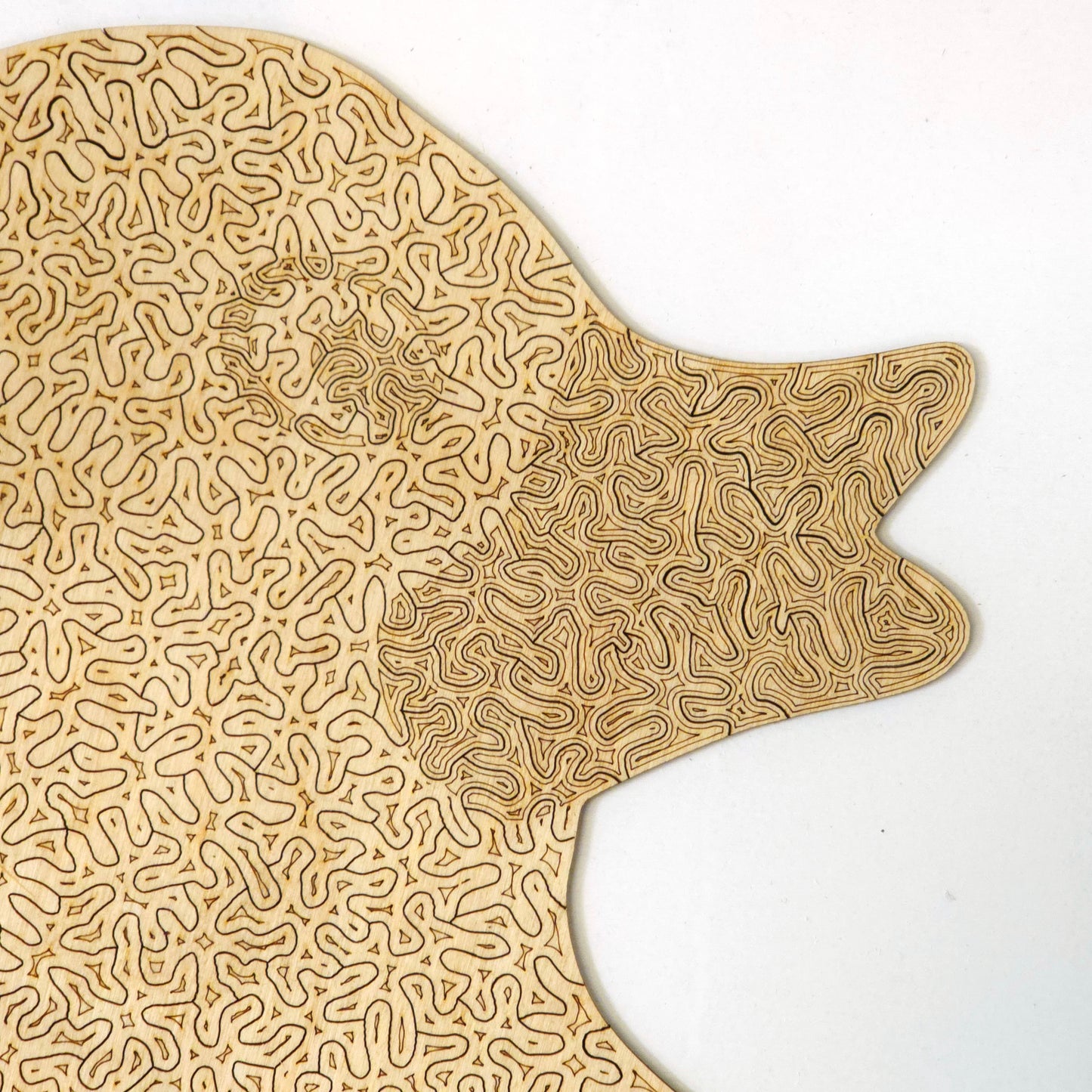 Badeend | Houten Puzzel  | Chaos serie - 400 stukjes