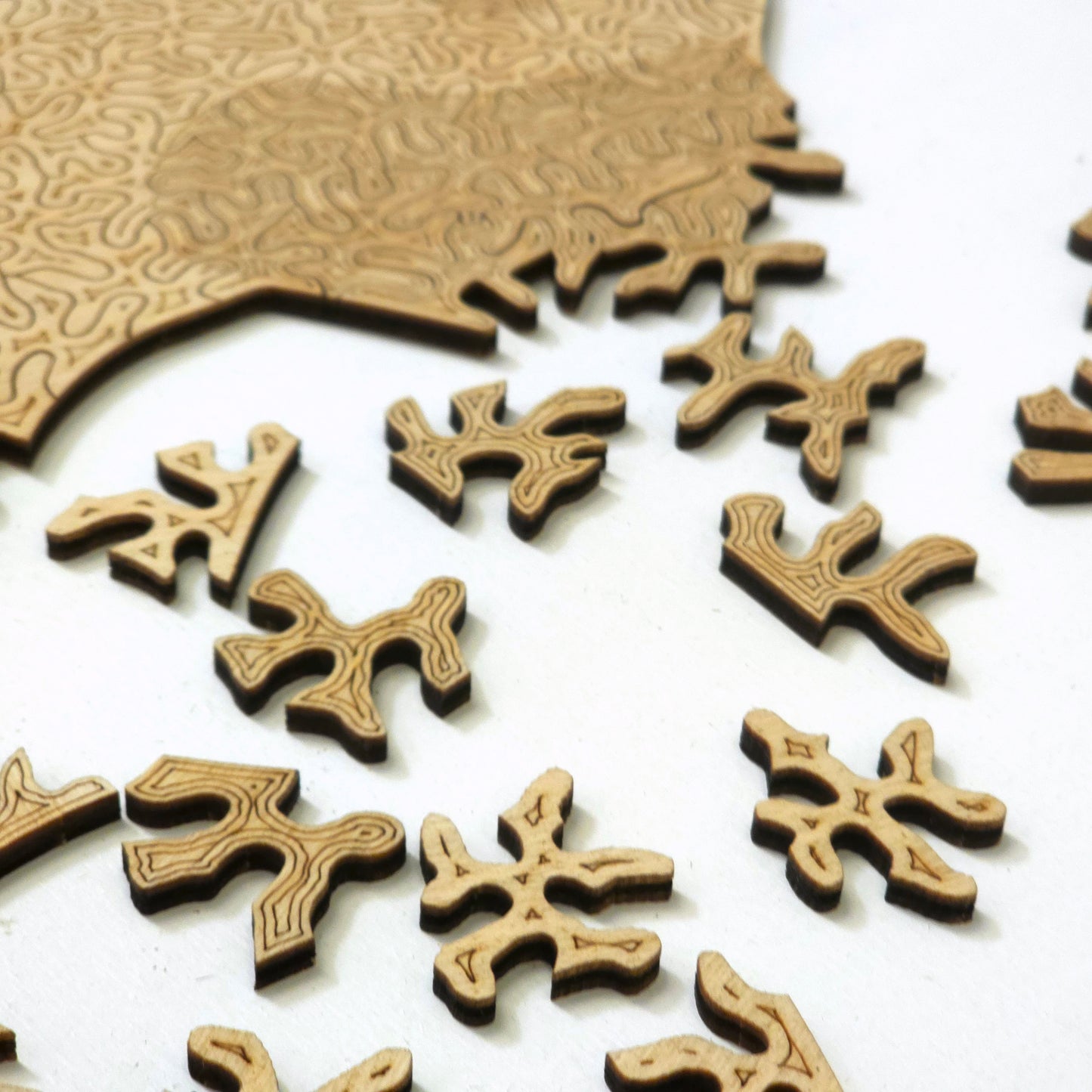 Badeend | Houten Puzzel  | Chaos serie - 400 stukjes