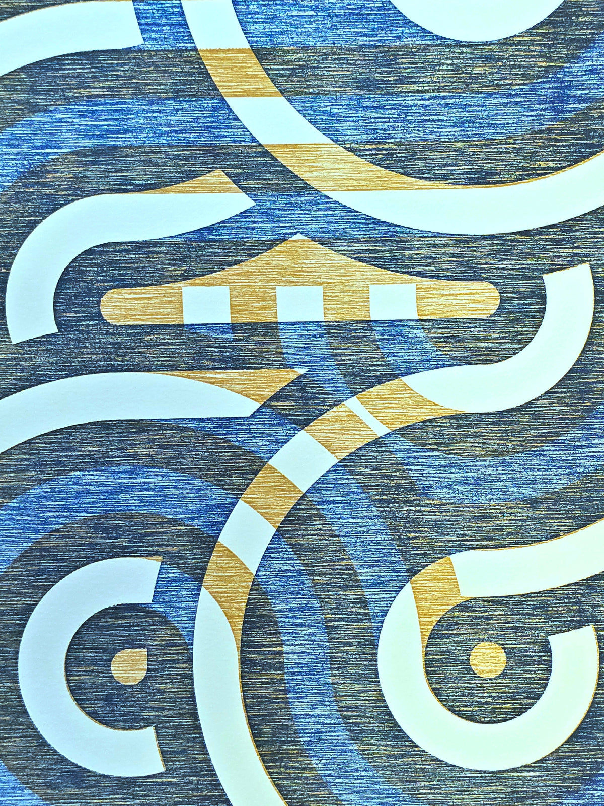 Third Misprint, Wood Relief Print, 50x70cm, Edition of 4