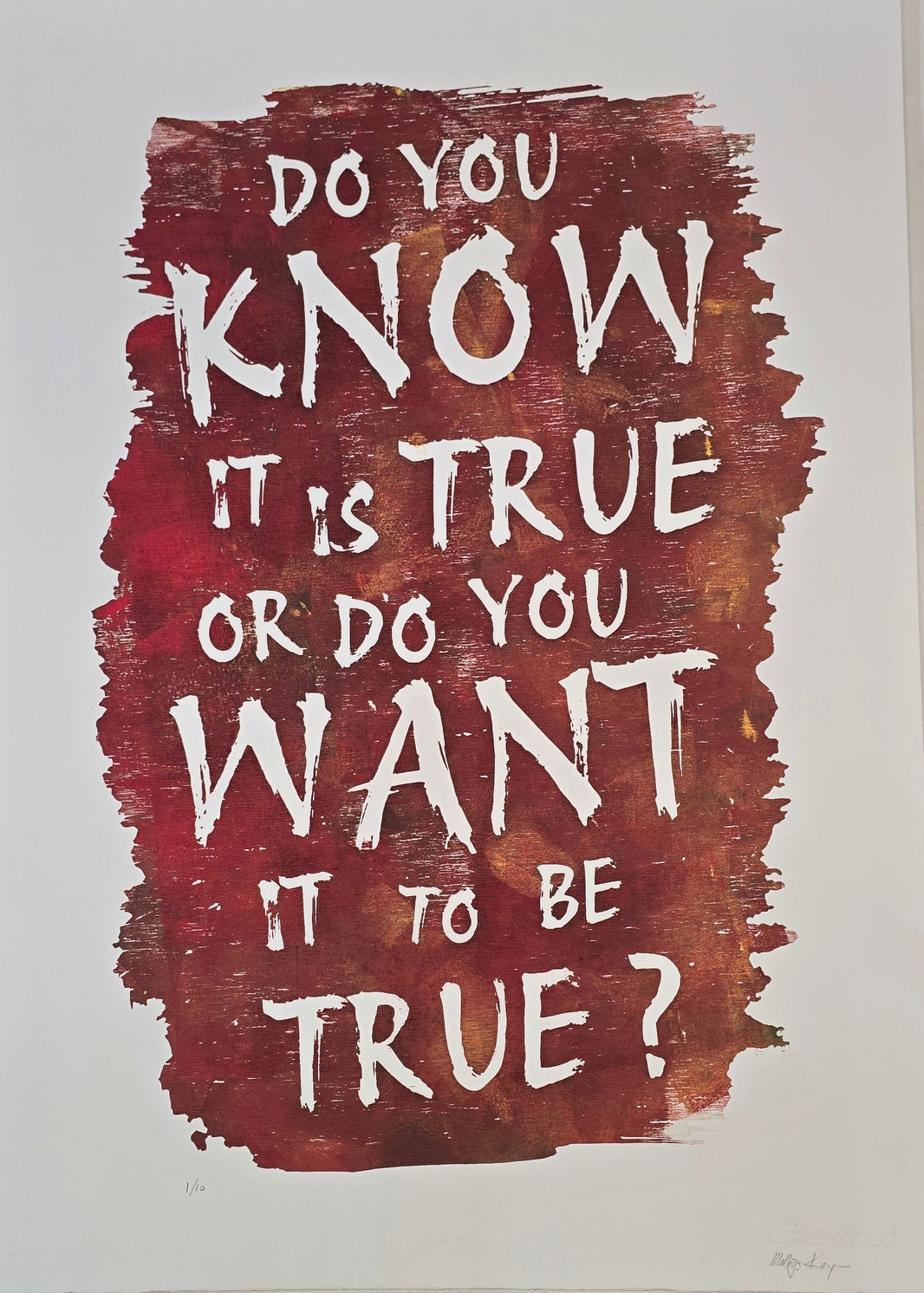 Do You Know it is True or do You Want it to be True?