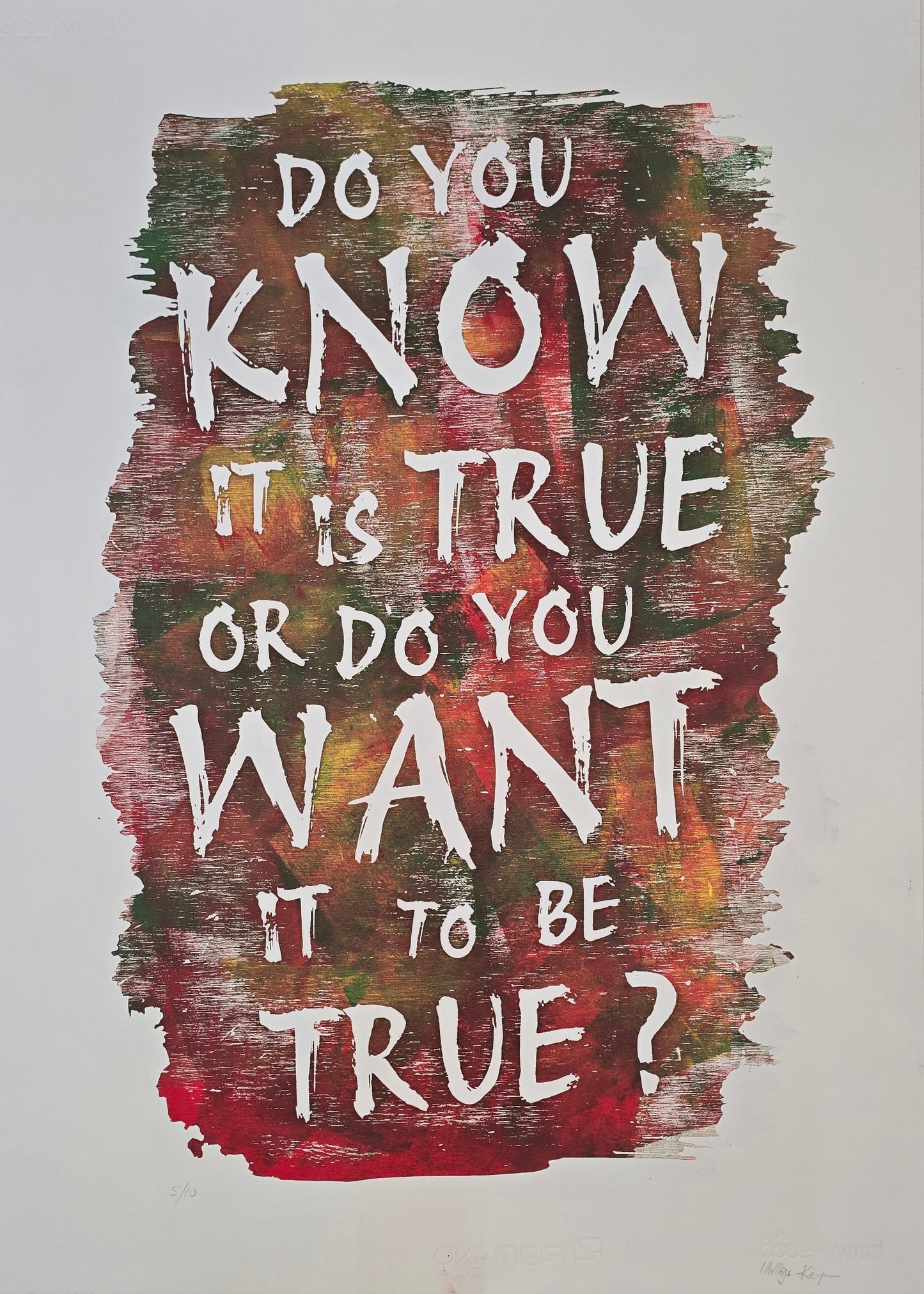 Do You Know it is True or do You Want it to be True?