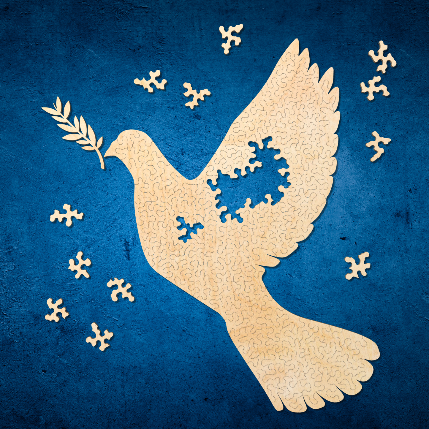 Dove of Peace | Wooden Puzzle | Chaos series | 150 pieces