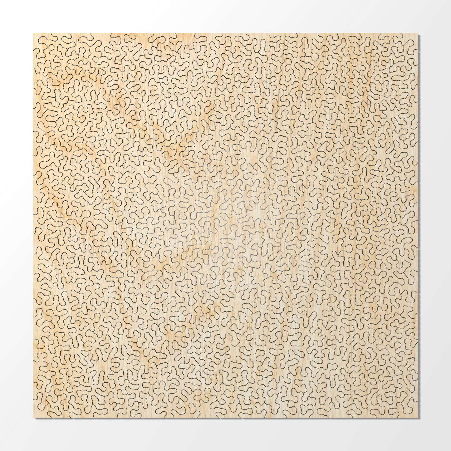 FIELDS | ARTIST | code+wood generative art puzzels