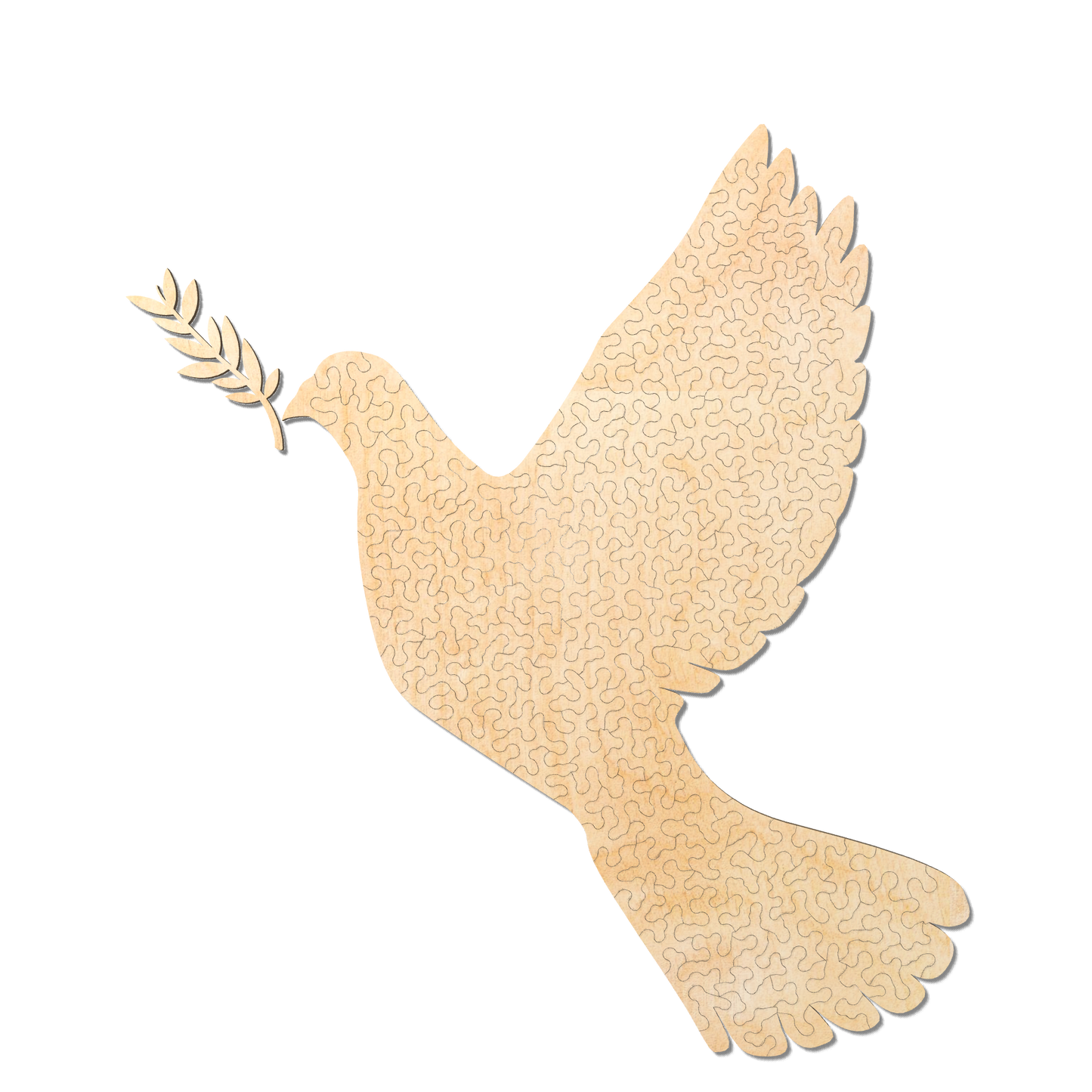 Dove of Peace | Wooden Puzzle | Chaos series | 150 pieces