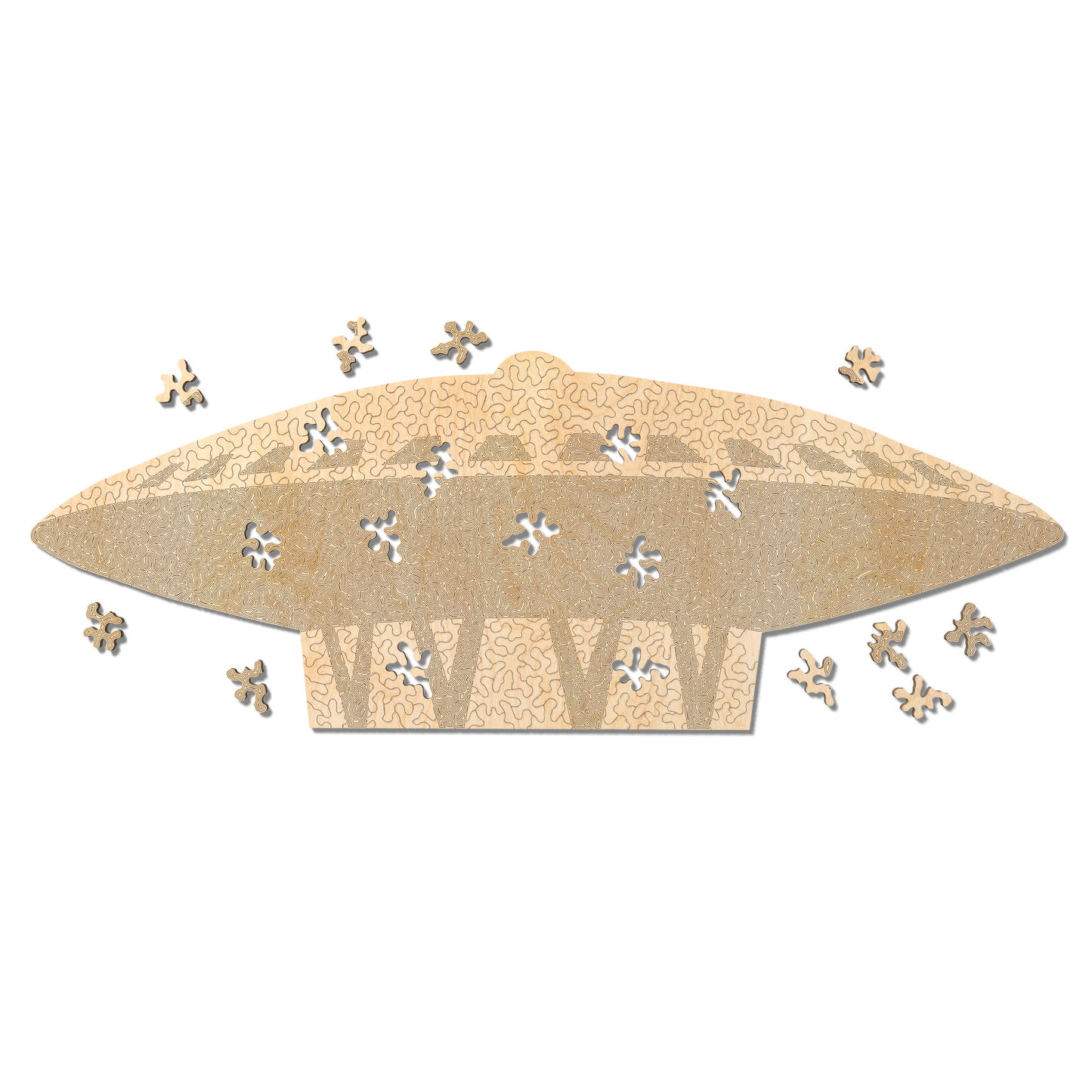 Evoluon XL | Wooden Puzzle | Chaos series | 297 pieces | Masterpiece Collection