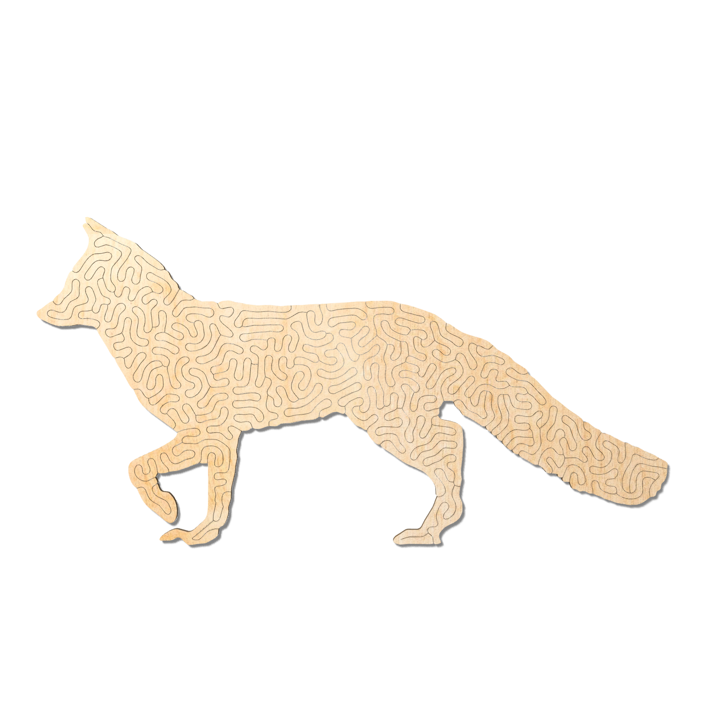 Fox | Wooden Puzzle | Entropy series | 66 pieces