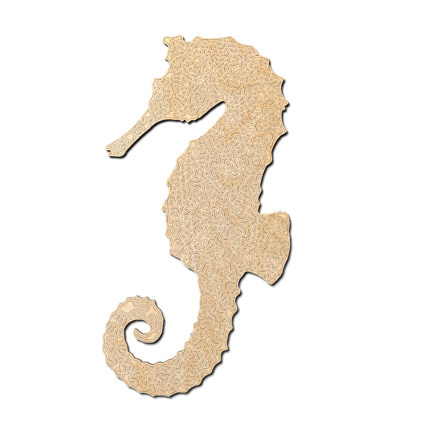 Seahorse | Wooden Puzzle | Chaos series - 150 pieces